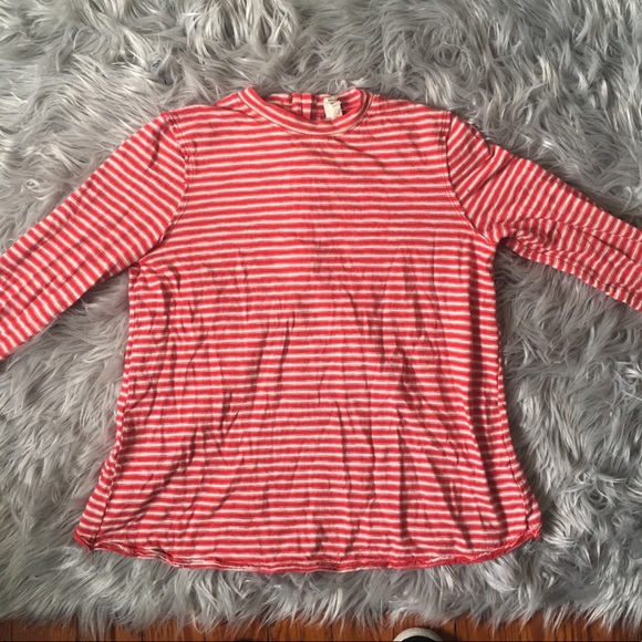 🌟SALE✨FREE PEOPLE STRIPED SHIRT - Picture 1 of 3